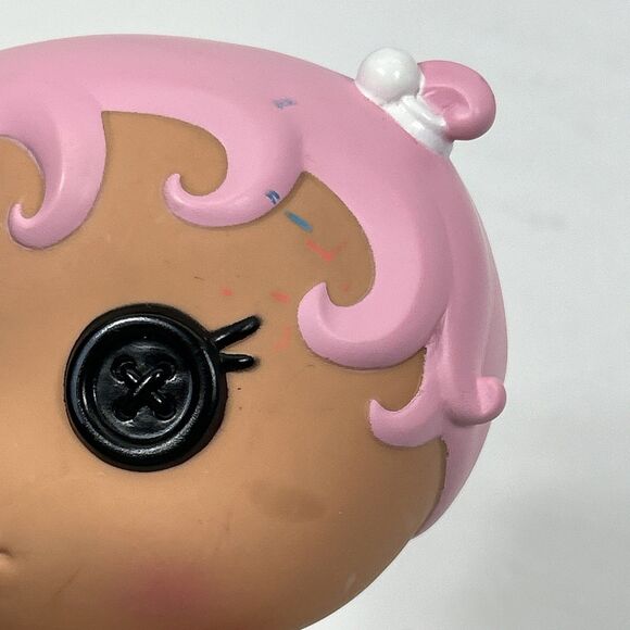 Lalaloopsy Baby Diaper Surprise Doll Full Size Pink Hair Black Button Eyes 2014 - Picture 7 of 11